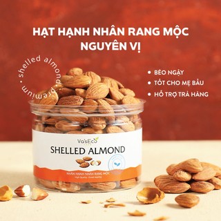 Hạt hạnh nhân sấy chín, rang bơ Va'sEco Farm