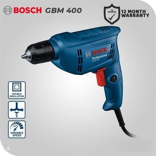 Máy khoan cầm tay Bosch GBM400 (400W) đầu cặp 6,5mm