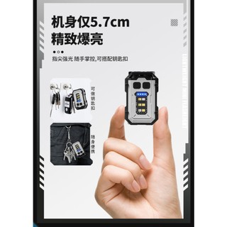 Đèn pin kẹp mũ mini siêu sáng