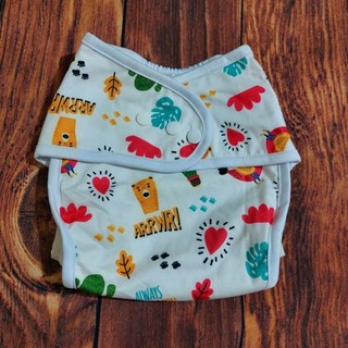 COMBO 3 BỘ BỈM VẢI BAMBOO NATRURE BABU LOVE SIZE M,L