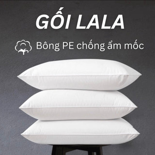 Ruột gối trắng bông PE cao cấp chống ẩm mốc, kích thước tiêu chuẩn 45*65 mềm mại không gây nóng bí.
