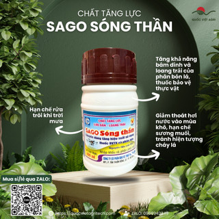 Chất tăng lực, lưu dẫn, loang trải - sago sóng thần - 100ml