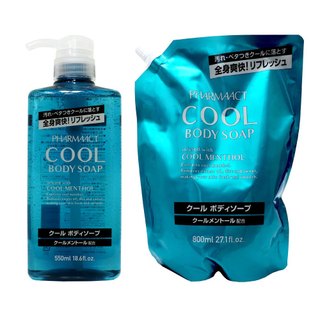 Sữa Tắm Cho Nam Mát Lạnh Sảng Khoái Pharmaact Cool Body Soap 550mL