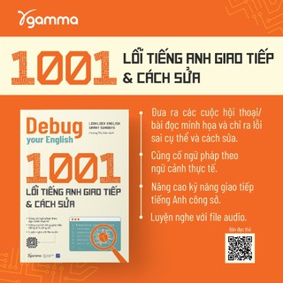 Sách - Debug your English: 1001 lỗi tiếng Anh giao tiếp & cách sửa