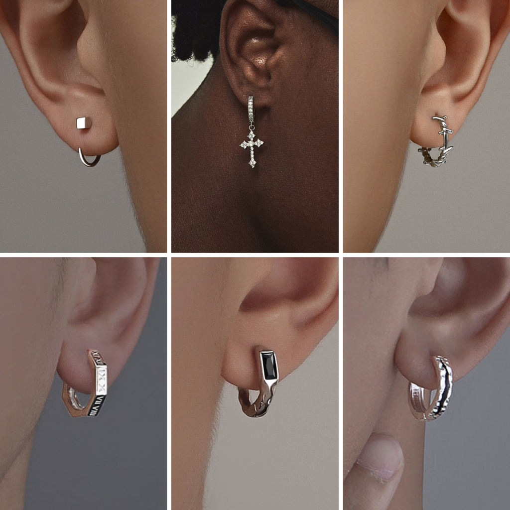 Khuyên Tai Nam Nữ Titan Tròn – Bông Tai Unisex Đơn Giản Cá Tính, Phong Cách Hàn Quốc Tavi Studio