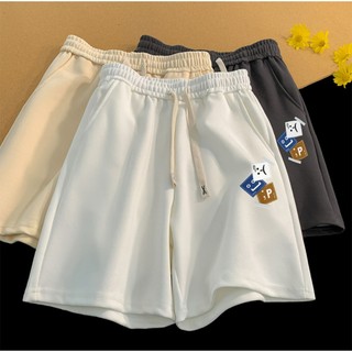 Quần đùi short nam nữ unisex in hình icon chất liệu umi dày dặn thoáng mát form chuẩn - Maylinh shop