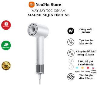  Máy sấy tóc ion âm Xiaomi Mijia H501 SE 1600W tốc độ cao - Bảo hành 3 tháng 