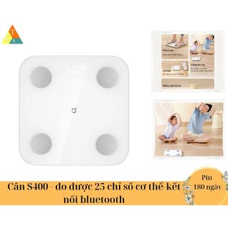 Cân điện tử thông minh Xiaoomi InBody S400 kết nối app mihome - Cân thông minh đo 25 chỉ số