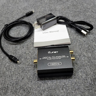 Đầu giải mã âm thanh cổng quang Optical và đồng trục Coxial - DAC HS202 chính hãng JNET