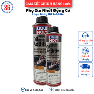 Phụ gia nhớt động cơ Liqui Moly MOS2 Oil Additiv 300ML-Sản xuất tại Đức