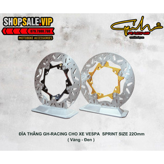 ĐĨA THẮNG GH-RACING CHO VESPA SPRINT Size 220mm