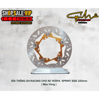 ĐĨA THẮNG GH-RACING CHO VESPA SPRINT Size 220mm