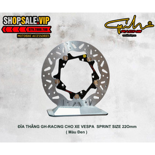 ĐĨA THẮNG GH-RACING CHO VESPA SPRINT Size 220mm