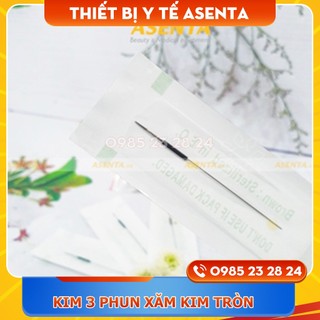 Kim 3 phun xăm - Kim dài phổ thông - 50 cây