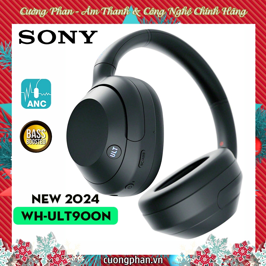 Tai Nghe Chụp Tai Chống Ồn Siêu Bass Sony WH-ULT900N. Hàng Chính Hãng New 100%. Bảo Hành 12 Tháng