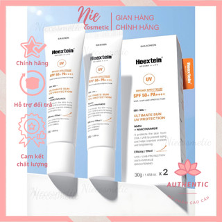 Kem chống nắng vật lý phổ rộng an toàn và hiệu quả Heextein Ultimate Sun Uv Protection 30g