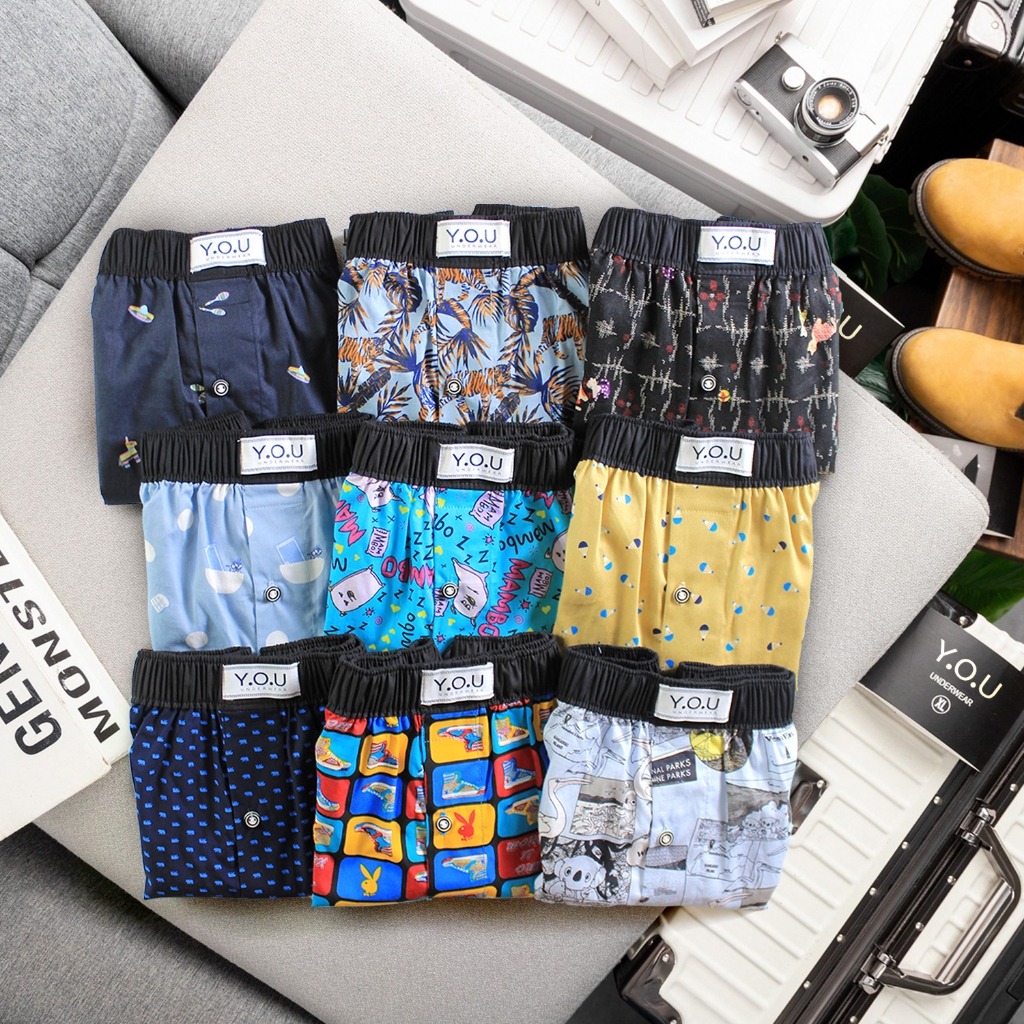 Quần Ngủ Nam Họa Tiết Đẹp Form Quần H33 Kate Cotton Loại 1, Thấm Hút Thoáng Mát 45-95kg