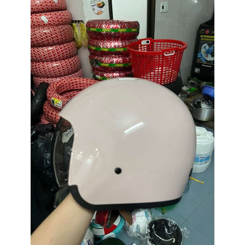 Nón bảo hiểm 3/4 royal kính âm chính hãng đã qua sử dụng - nón cũ