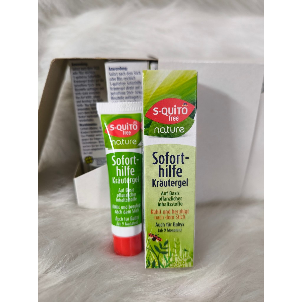 🐜Kem bôi muỗi đốt hoặc côn trùng cắn S-Squito 15ml