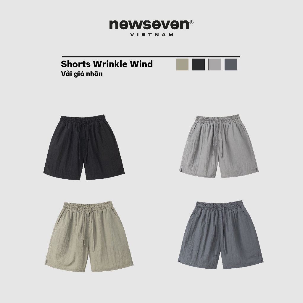 Quần Shorts NEWSEVEN Wrinkle Wind QS.318