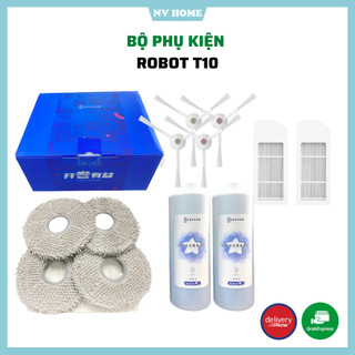 Bộ phụ kiện chính hãng cho robot hút bụi lau nhà T10, X1, T20, omni, turbo
