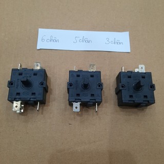 Công tắc quay vô cực 3 chân, 5 chân, 6 chân