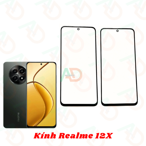 AD mặt kính Realme 12x , kính dùng ép cho realme 12x