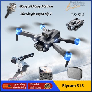 Máy bay Flycam S1S,Camera kép HD Drone,Động cơ không chổi than giúp bay ổn định,Chức năng tránh vật cả,Kết nối ứng dụng