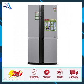 Tủ lạnh Sharp Inverter 626 lít SJ-FX630V-ST(Miễn phí giao tại HCM-ngoài tỉnh liên hệ shop)