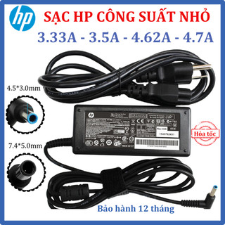 Sạc hp 3.34a, 3.5a, 4.62a, 4.7a - sạc hp pavilion hp envy hp spectre hp elitebook hp probook hp omen hp zbook