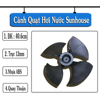 Cánh quạt hơi nước sunhouse shd7740, shd7742, quay thuận