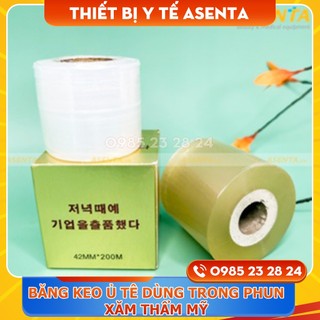 Băng keo, Nilon ủ tê dùng trong phun xăm thẩm mỹ