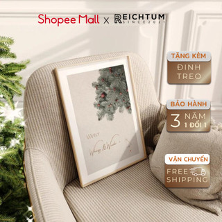 Tranh treo tường tráng gương SET1 REICHTUM - Canvas/ Decor nhà ngủ chii/ Chất liệu bền bỉ