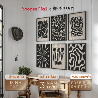Decor phòng ngủ trương gương SET6 của REICHTUM - Nhà ngủ/Tranh treo tường/ Chất liệu siêu bền bỉ