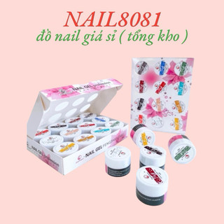 Set Gel Vẽ Nail Fengshangmei 12 Màu Chính Hãng , Dạng Đặc Chuyên Dụng Vẽ Nổi