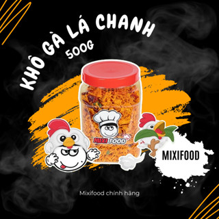 [HN - CHÍNH HÃNG] Khô gà lá chanh MIXIFOOD tuyệt phẩm thịt gà chất lượng cao, hộp 500G SIÊU NGON - ĐẬM ĐÀ