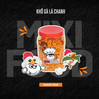   HN - CHÍNH HÃNG  Khô gà lá chanh MIXIFOOD tuyệt phẩm thịt gà chất lượng cao SIÊU NGON - ĐẬM ĐÀ 