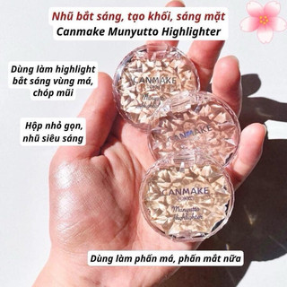 Phấn bắt sáng Canmake Munyutto Highlighter