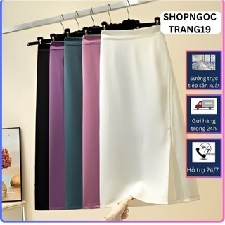 [váy thiết kế] Chân Váy Chữ A Dáng Dài 70 Cách Điệu_Shopngoctrang 19_CV128NT