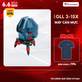 Máy cân mực laser bosch gll 3-15 x