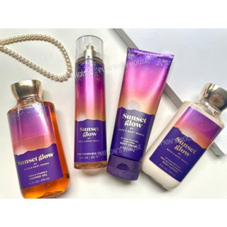 Tắm Dưỡng Xịt Thơm Khử Mùi toàn thân Body mist Bath and Body Work Sunset Glow