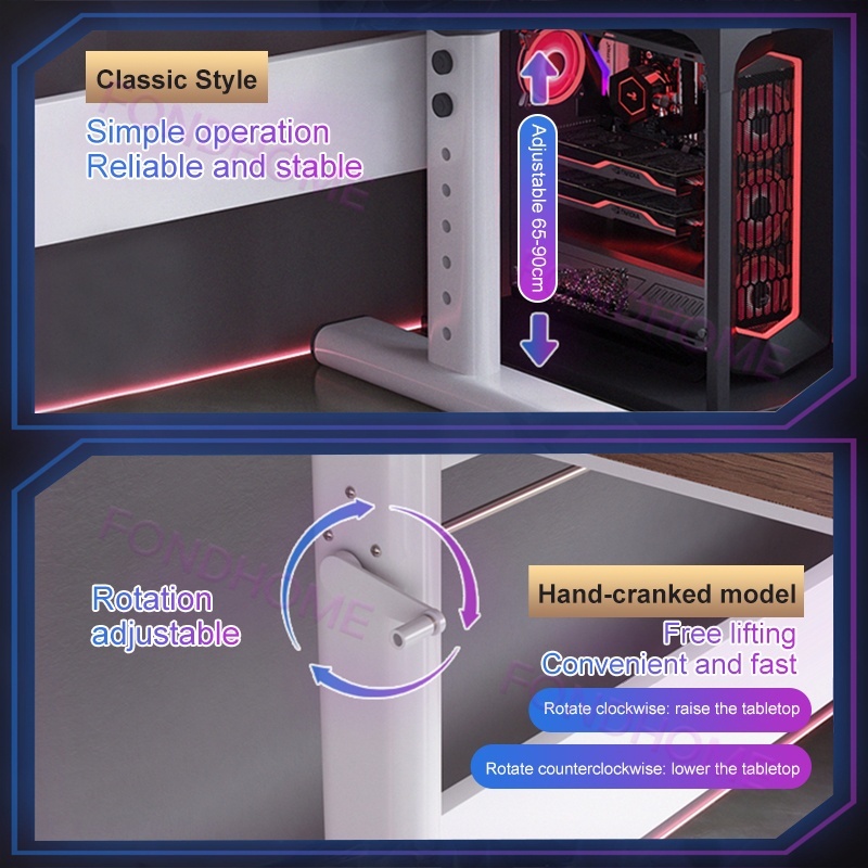 Bàn Làm Việc Bàn Gaming Nội Thất 5C chữ  mặt gỗ 1m2,1m4 thiết kế cá tính chân sắt sơn tĩnh điện dày dặn chắc chắn | BigBuy360 - bigbuy360.vn