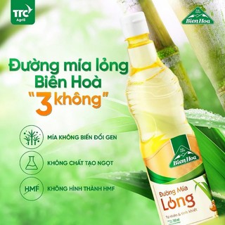 Đường mía lỏng biên hòa chai 700ml