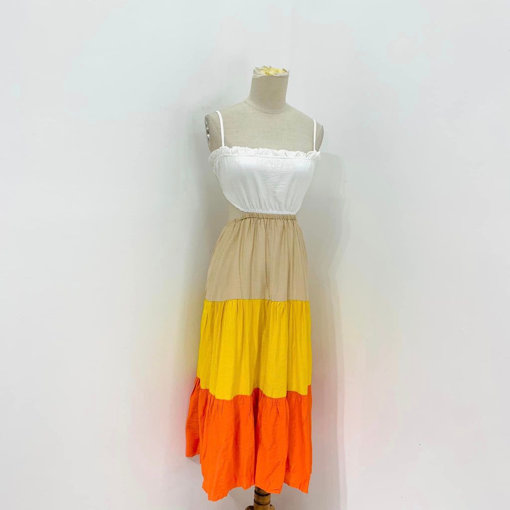 Đầm dây maxi M.IN.E .