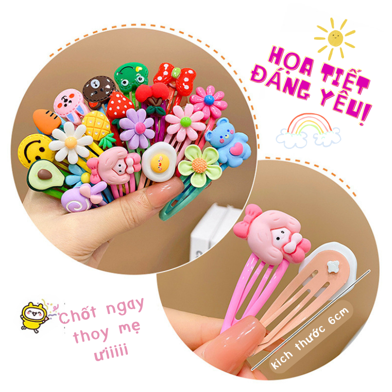 Kẹp Tóc Đáng Yêu Cho Bé