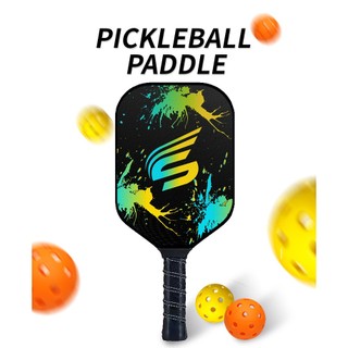 Vợt Pickleball Paddle Hoạ Tiết Vảy Sơn, Chất Liệu Sợi Cacbon 3K, Độ Dày Vợt 16mm