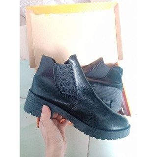 Thanh lý giày đi concert nam nữ boots, lolita, oxford đen cao 3cm