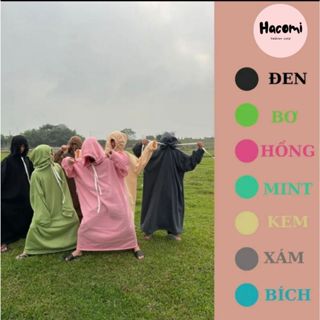 Áo khổng lồ siêu to - Áo hoodie siêu ấm chất nỉ dày dặn