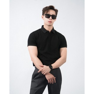 Ao Polo Nam Cotton Trơn⭐FREESHIP⭐ Mặt Vải Tổ Ong Bền Màu Mềm Mịn Thoáng Khí Hạn Chế Nhăn Co Giãn Thoải Mái Thời Trang