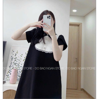 Đầm Bầu, Váy Bầu Cao Cấp V38, Dáng Đuôi Cá Cực Xinh Nhẹ Nhàng- Trẻ Trung, Form Suông Thoải Mái